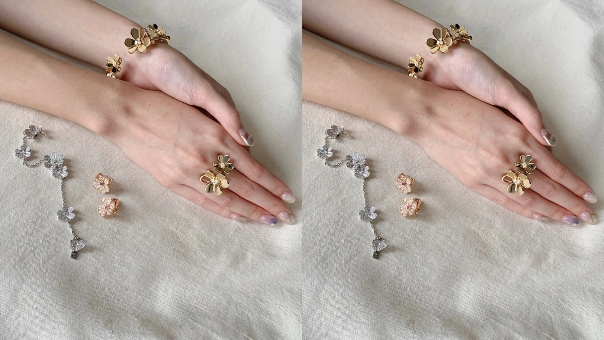 試戴報告│Van Cleef & Arpels集結愛心花瓣造型、鏡面拋光工藝的Frivole系列新品細節實錄