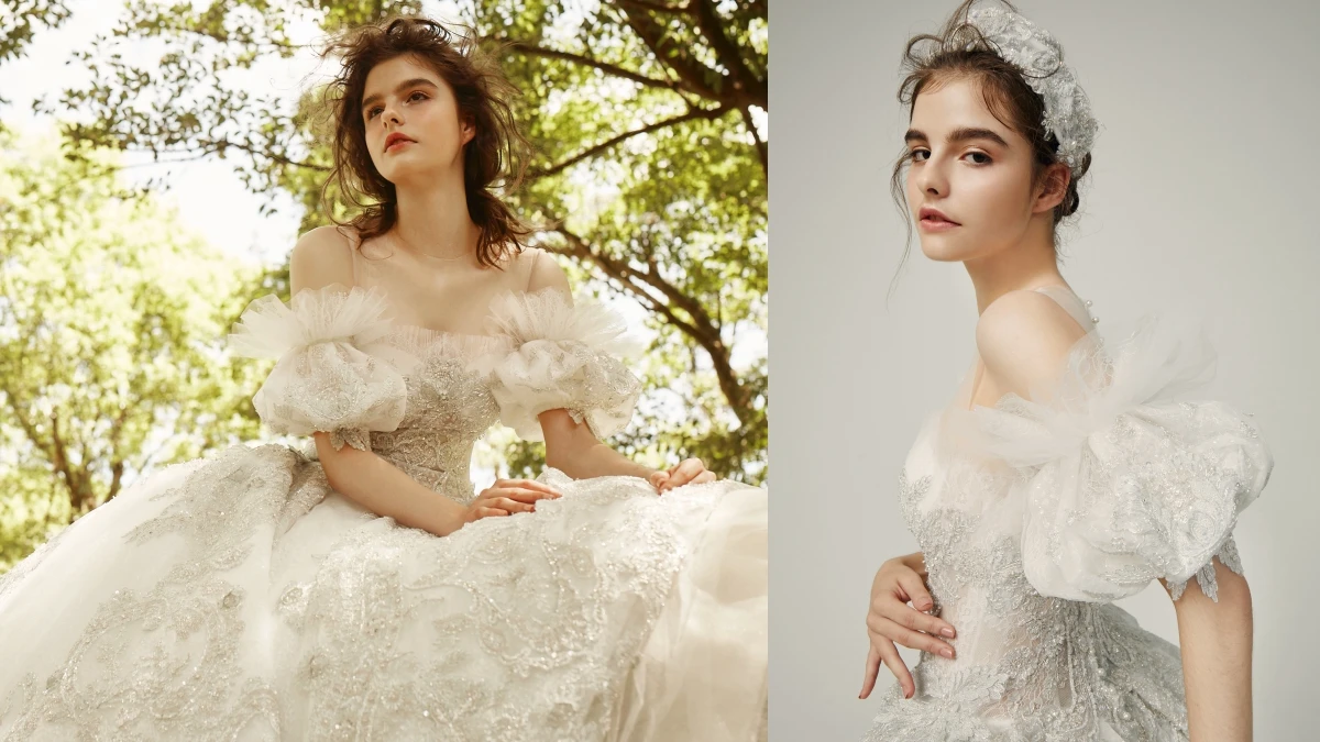 志玲姊姊婚禮當日的禮服如今也穿得到啦!Sophia Ritz 2021春夏高級訂製婚紗,實現各女孩的公主夢