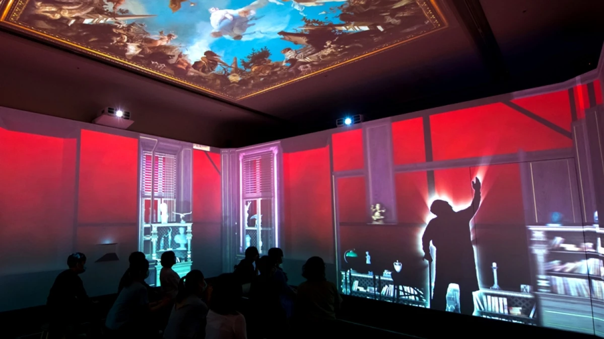 台南奇美博物館全新展區「時間的房間」登場！360度投影穿越百年畫作歷程，還有3D立體地景超好拍