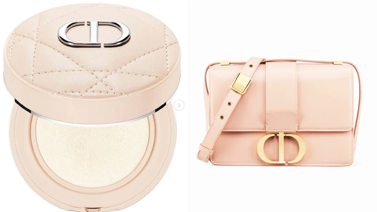 Dior 2021重量級新品悄悄曝光…奶茶粉色氣墊美暈了!結合Montaigne手袋完美配對