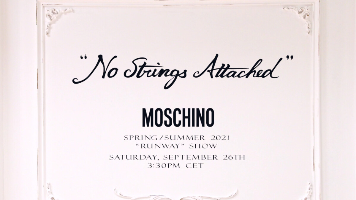 2021春夏米蘭時裝週｜Moschino時裝秀直播線上看！將在9/26晚上9點半登場