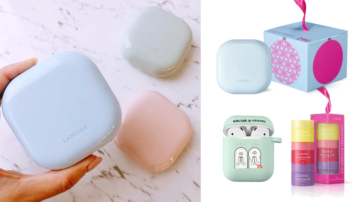 LANEIGE 蘭芝2020聖誕系列以浪漫初雪為靈感，冰晶藍小方塊氣墊太夢幻