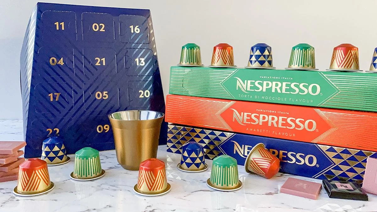 限量聖誕倒數月曆！Nespresso以義式甜點為靈感推「節慶風味咖啡」與紅寶石巧克力一同歡慶聖誕