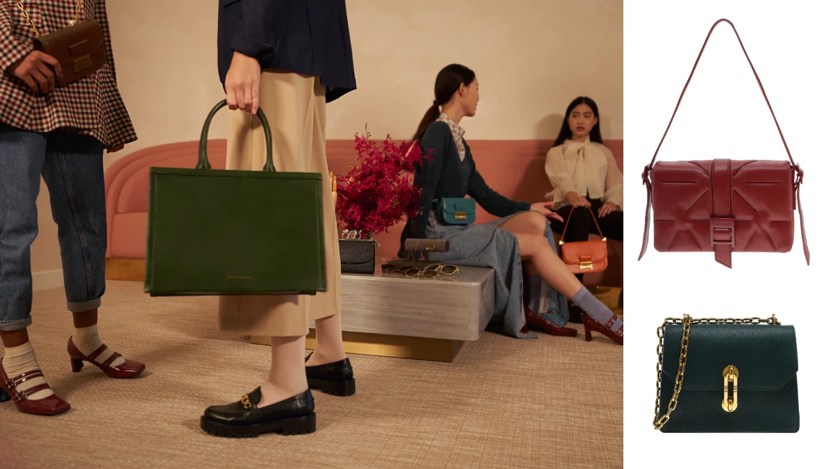以絕美鞋履手袋打造精彩微奢復古LOOK，今年聖誕禮物就選CHARLES & KEITH！