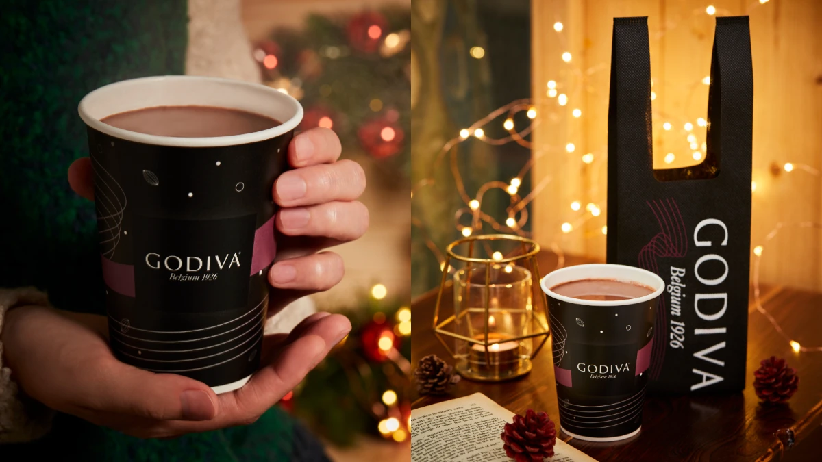 GODIVA熱巧克力暖心回歸!7-11全台限量50萬杯,12/16正式開賣