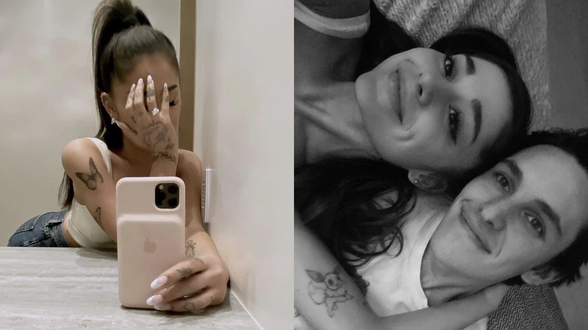 Ariana Grande訂婚啦！IG甜曬鑽戒，與未婚夫Dalton Gomez幸福合照閃瞎粉絲