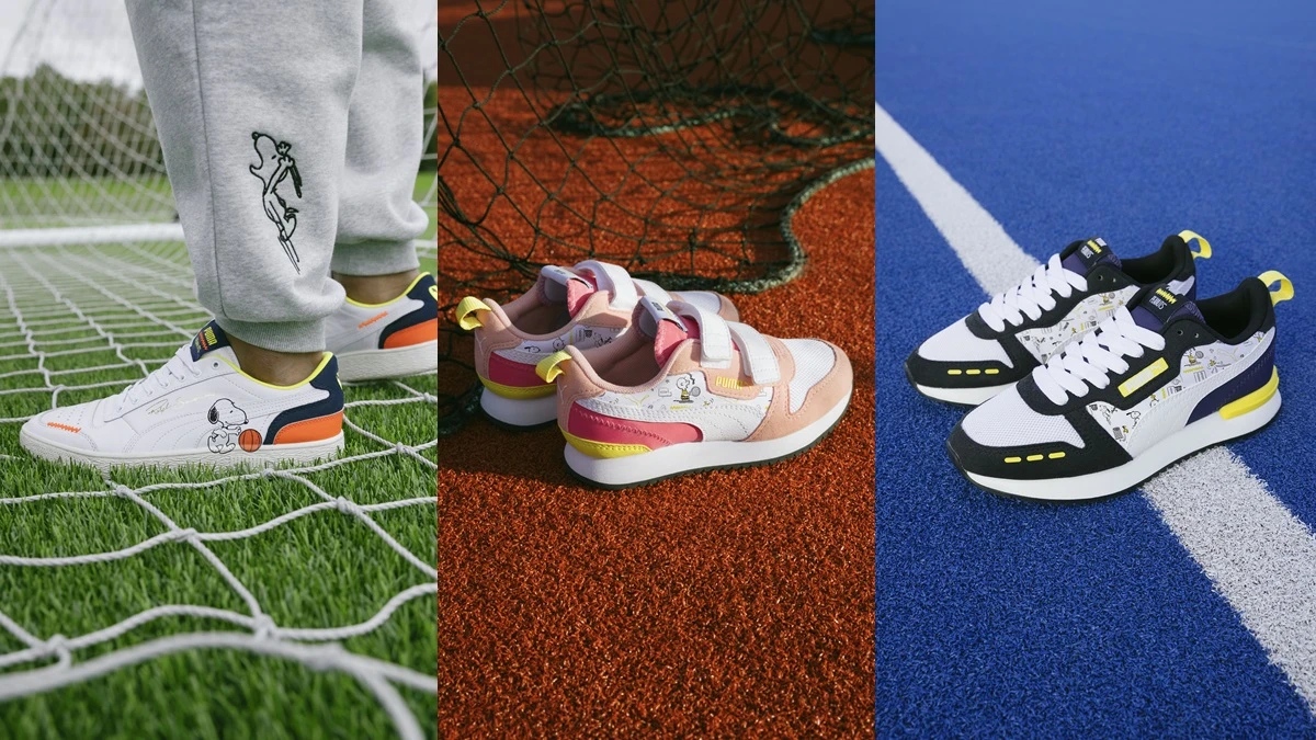 史奴比出沒!Puma X Peanuts聯名系列推出球鞋、運動裝束,全系列品項、售價這篇有