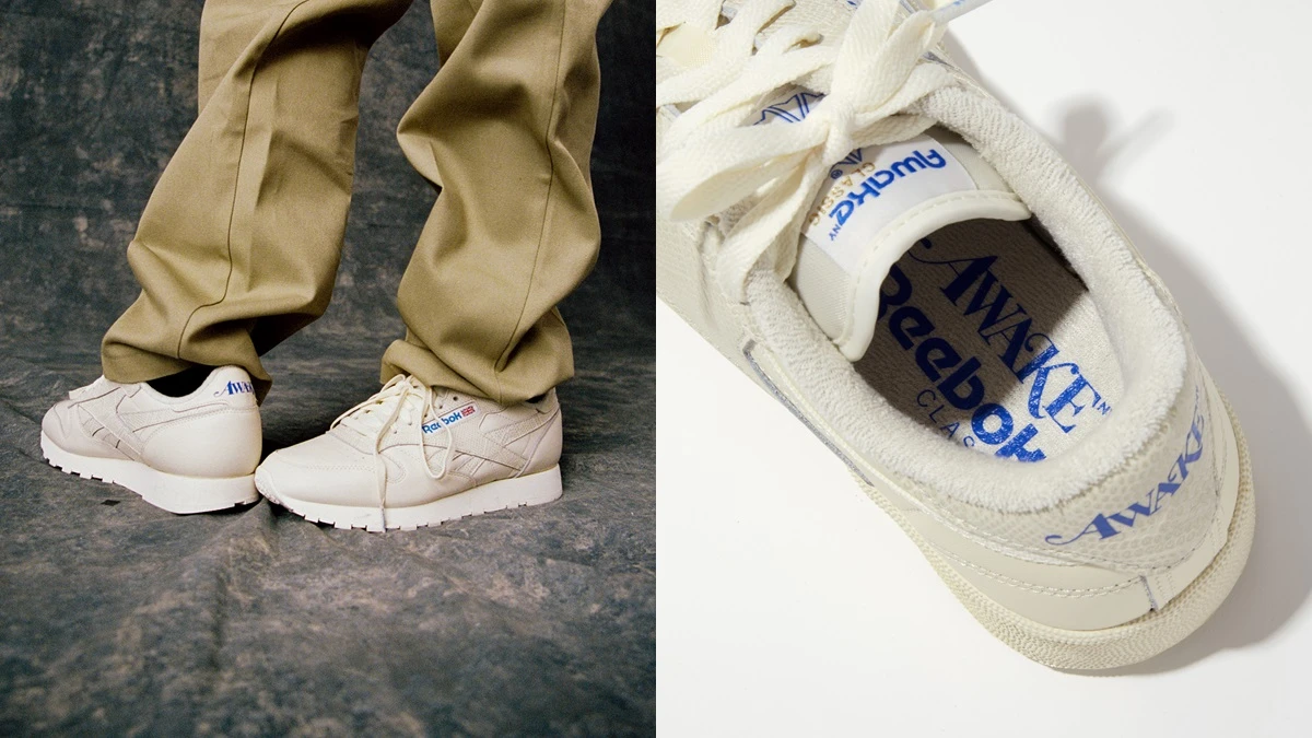 春夏全新小白鞋推薦!Reebok X Awake NY聯名系列推出明星球鞋Club C、Classic Leather