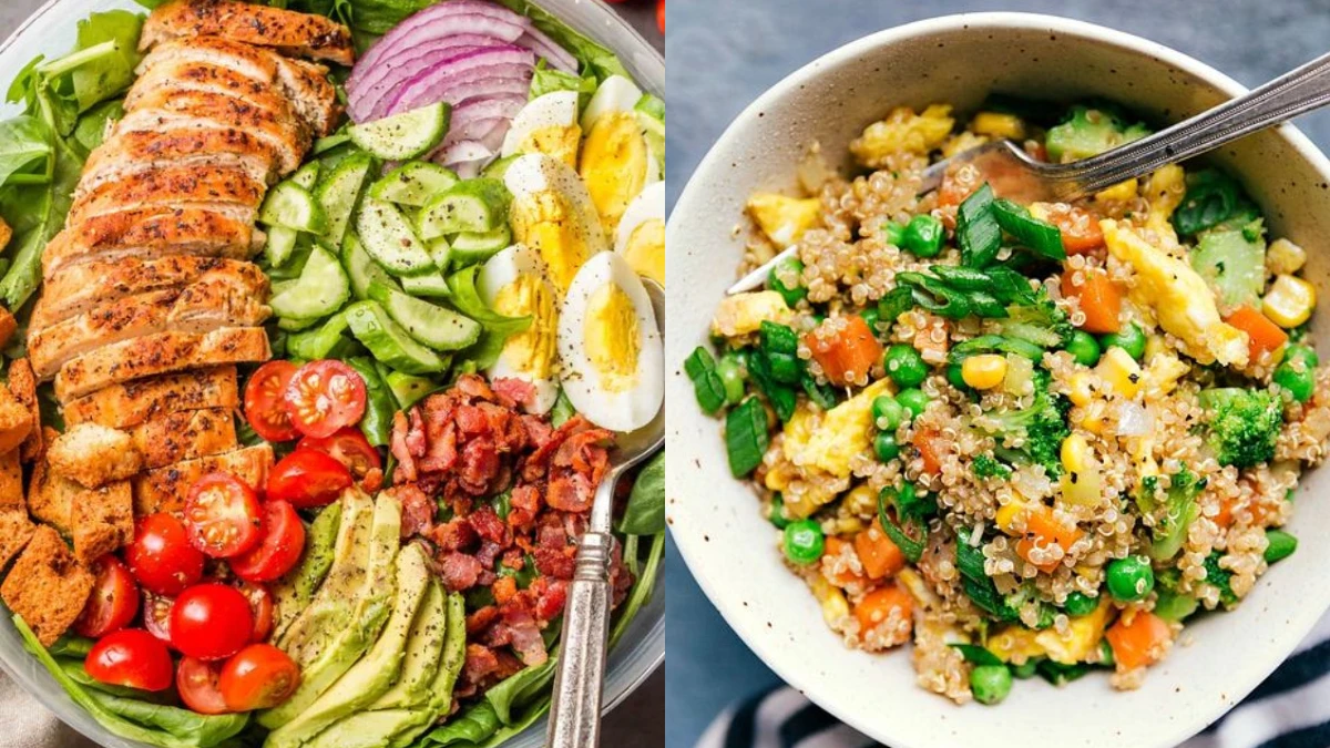 3道飽足感低脂餐：香煎牛排蕎麥麵/無米豆腐黃金炒飯/櫛瓜雞柳麵