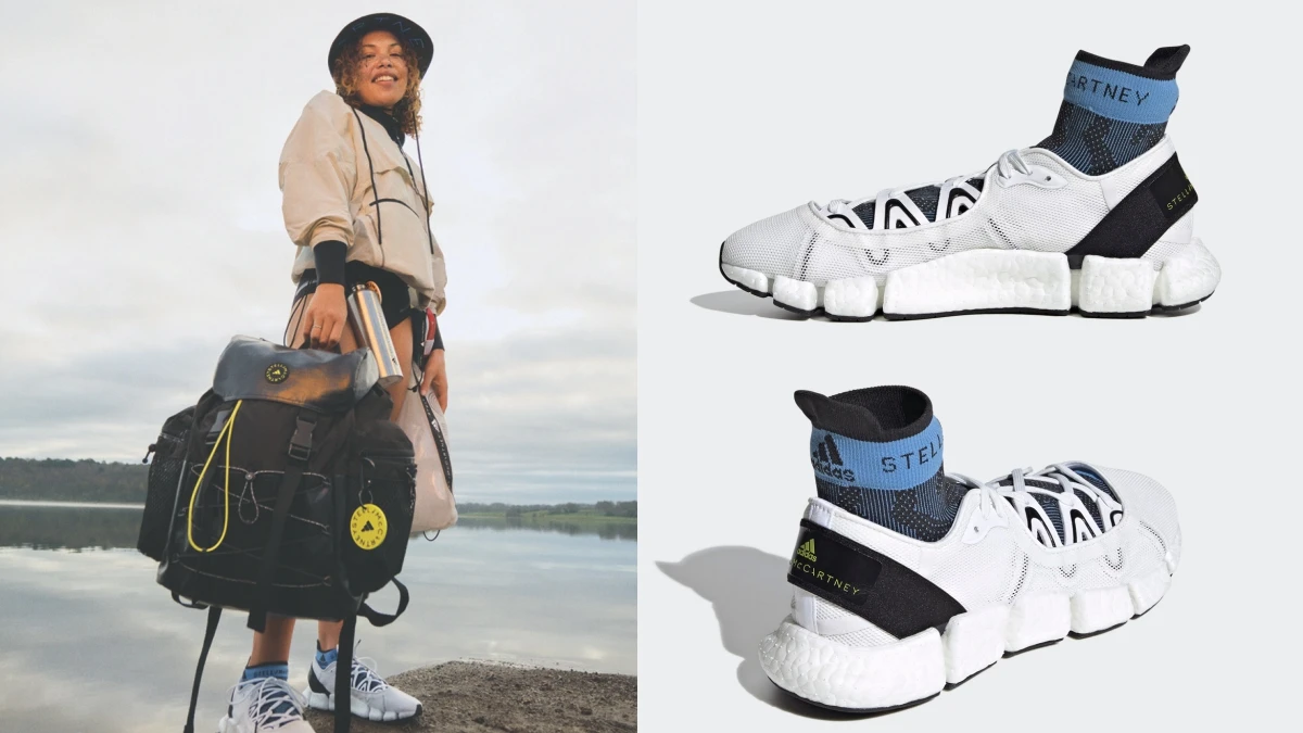 adidas by Stella McCartney海洋友善系列推薦單品:一鞋兩穿的運動涼鞋、比基尼、防風夾克...夏日穿搭必備!