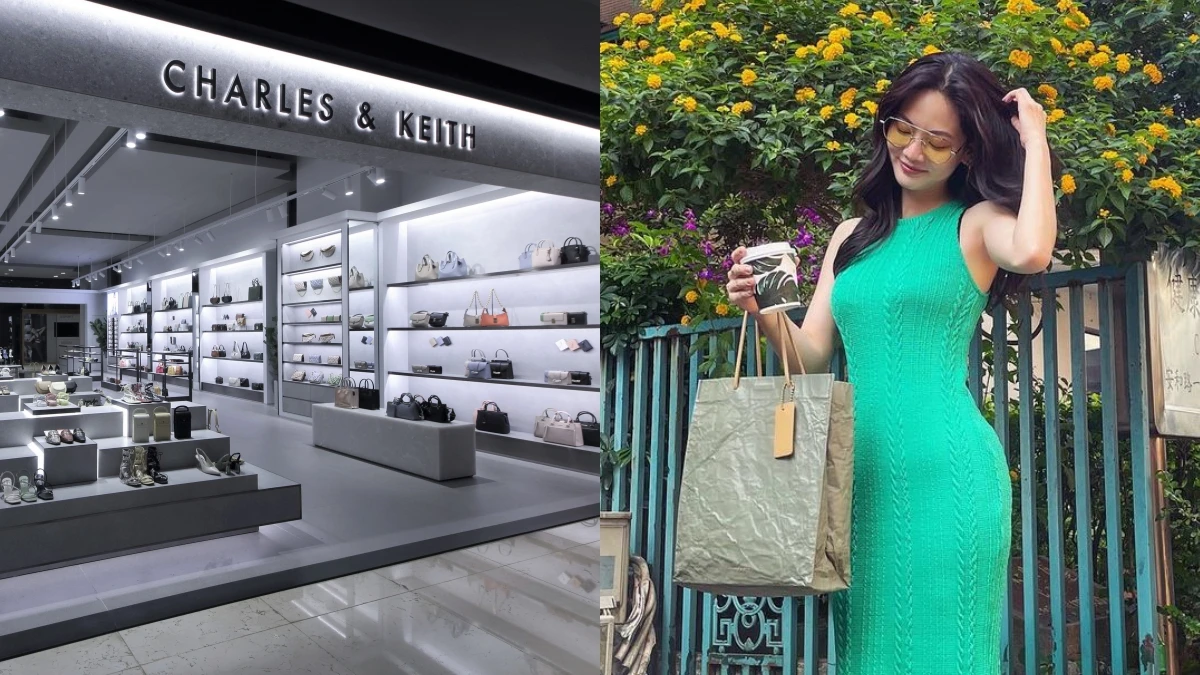 Charles & Keith插旗誠品信義店!誠品綠色紙袋變身皺摺時尚托特包,加碼推薦6款小CK文青感穆勒鞋+包包