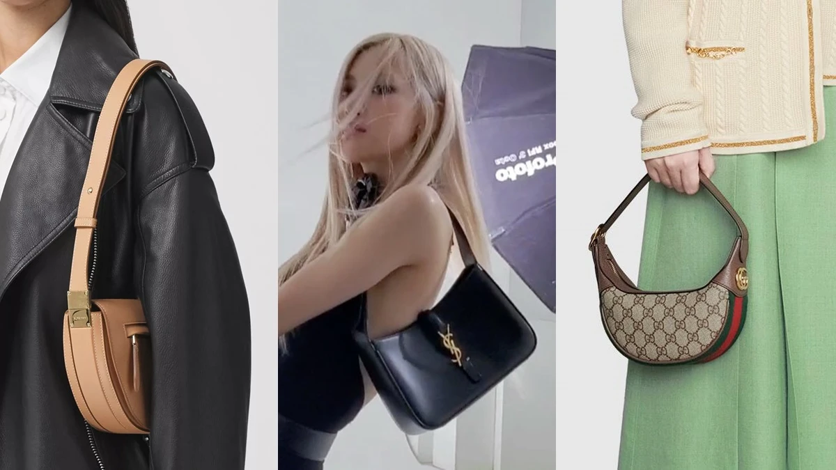 2021春夏腋下包推薦!YSL Rosé御用款、Gucci 3萬初就有、CELINE夢幻丁香紫、Burberry多元背法…設計細節、售價一併整理