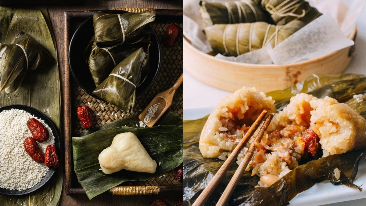 花椰菜粽子：香菇雞/豆沙/黑芝麻花生口味食譜來了！好吃不胖、無麩質，一起動手做！
