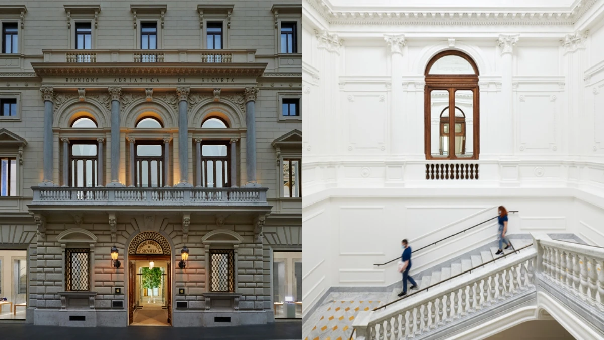 Apple Via del Corso果粉此生必訪Apple Store!改建19世紀羅馬古蹟宮殿,數千小時修復幾何天花板、重現藝術品