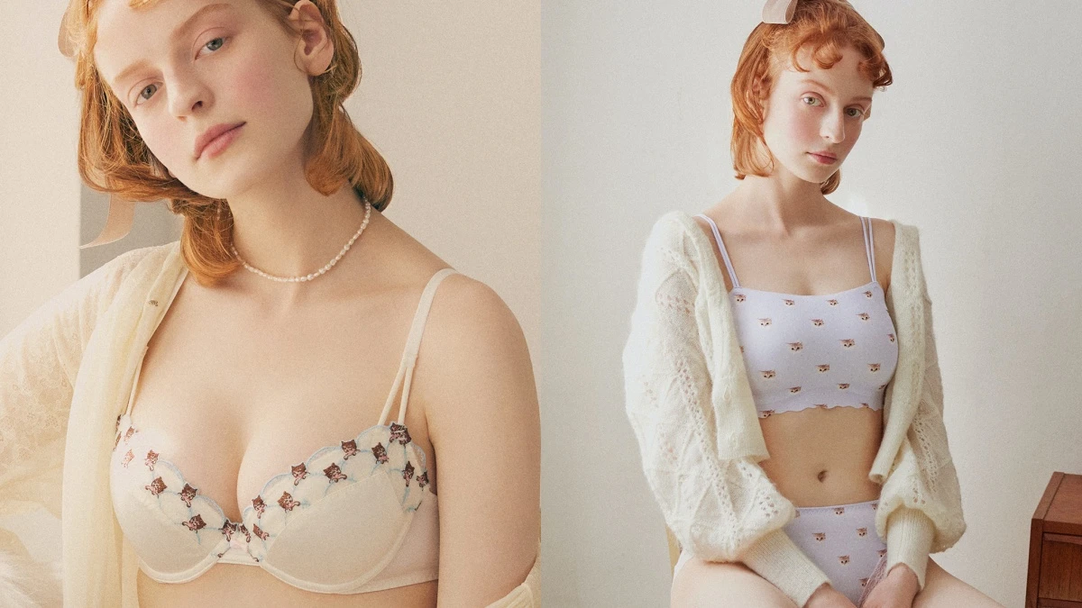 Peach John姐妹牌GiRLS by Peach John聯手Paul & Joe將招牌貓咪、西洋菊打造居家服、內衣，七大聯名品項帶你看（附售價）