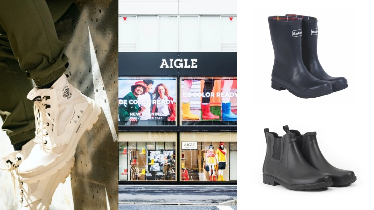 2021全新雨靴、雨鞋推薦！法國百年AIGLE 、英國皇室愛用Barbour、潮流人士最愛Palladium…8雙梅雨季、颱風天必備鞋履
