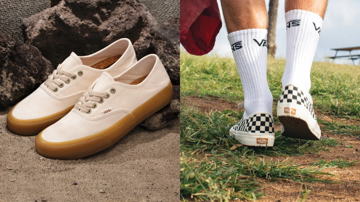 焦糖底小白鞋再一發!Vans全新ECO THEORY系列,焦糖系鞋底、環保材質、線上就能直接下單