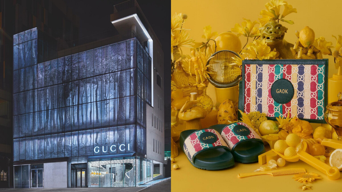 首爾絕美Gucci Gaok旗艦店開幕！奇幻森林光影外牆＋高閃Disco舞廳內裝，Gaok限定商品只有這裡有
