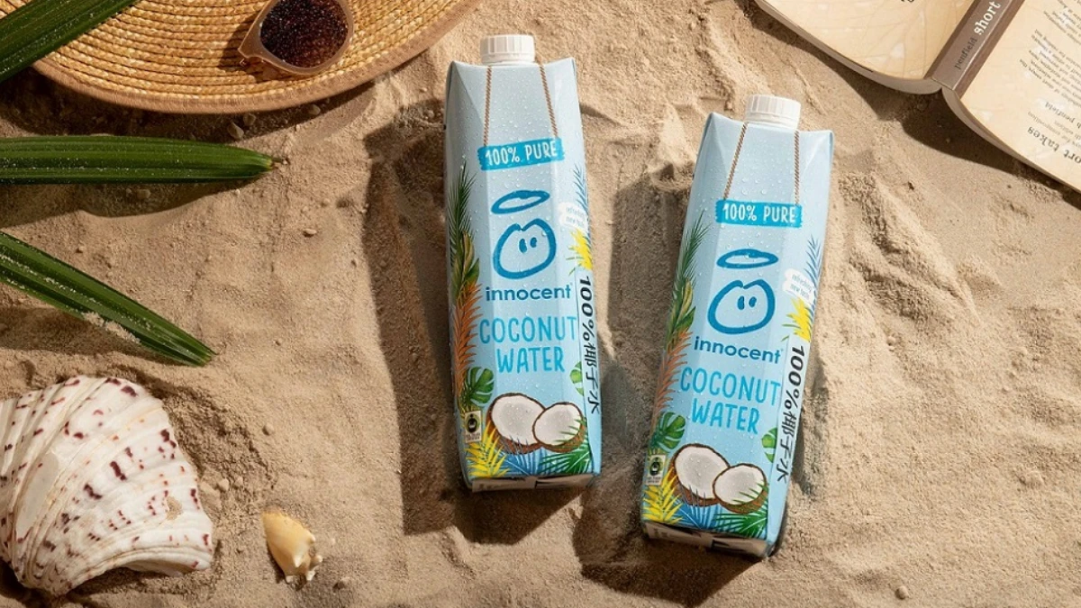 英國「innocent天真」100%天然椰子水台灣也有了!無添加糖、零脂肪、低卡路里,夏天最無負擔的解渴聖品