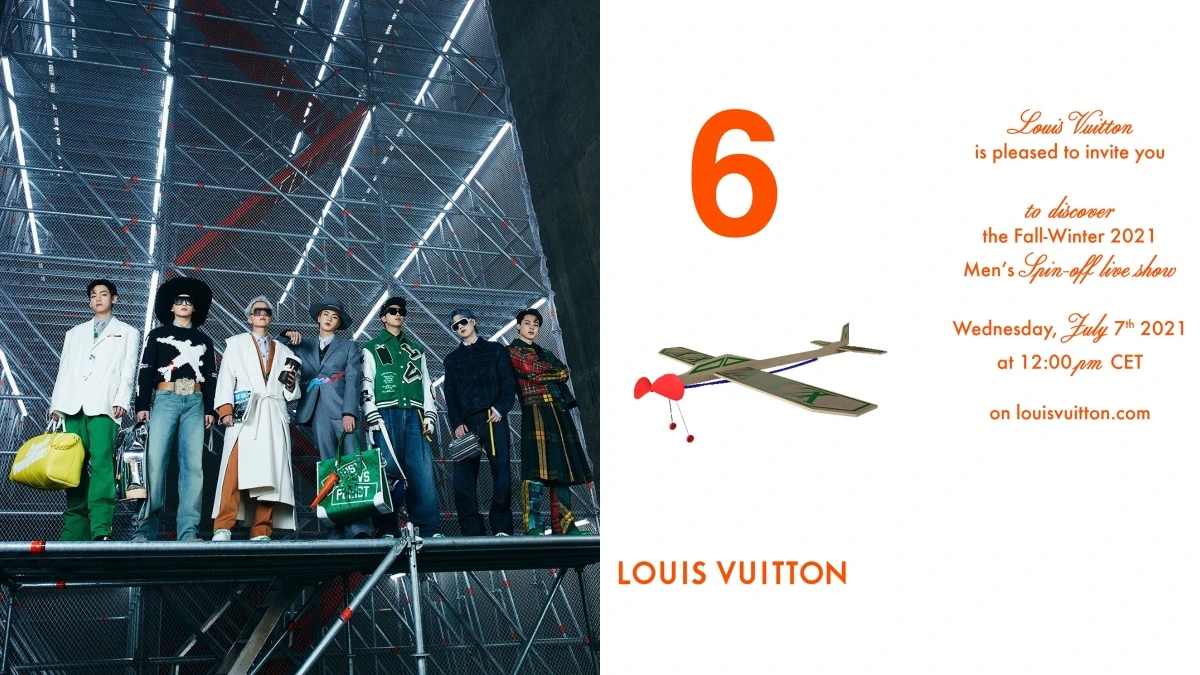 LV 2021秋冬男裝大秀線上看!首爾直擊品牌大使BTS全員到齊,台灣時間7月7日晚上6點發表