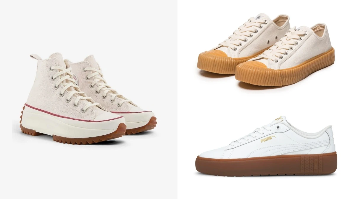 焦糖系小白鞋特搜!Excelsior餅乾鞋、Converse Run Star Hike、Puma鬆糕厚底鞋…盤點7雙可口又好走的小白鞋選擇
