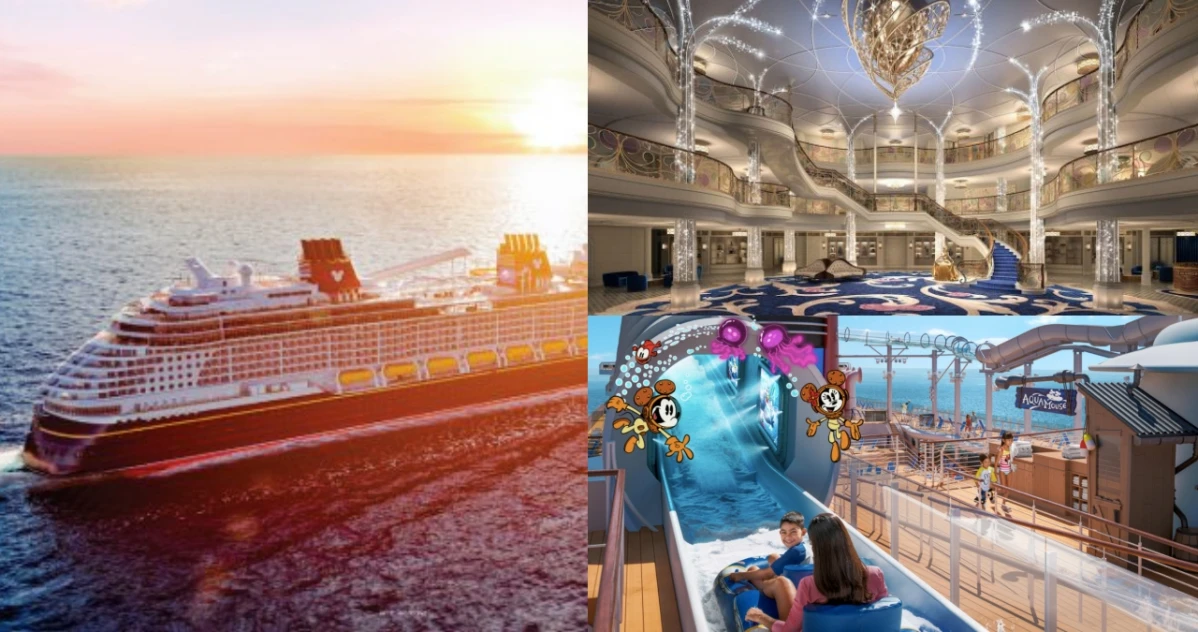 迪士尼全新郵輪「願望號」2022年啟航！夢幻童話內裝、首座海上樂園等4大特色，此生必坐一回