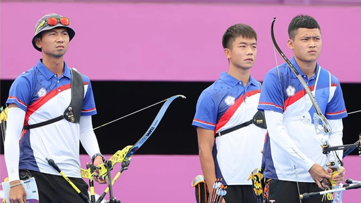 中華射箭男團奧運摘銀！睽違17年再奪銀牌，追平隊史最佳成績