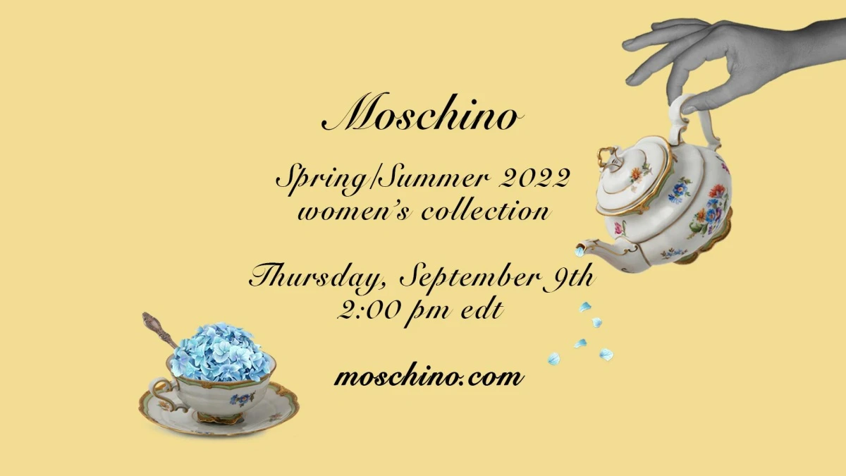 2022春夏紐約時裝週｜Moschino大秀直播線上看，9/10凌晨兩點準時登場