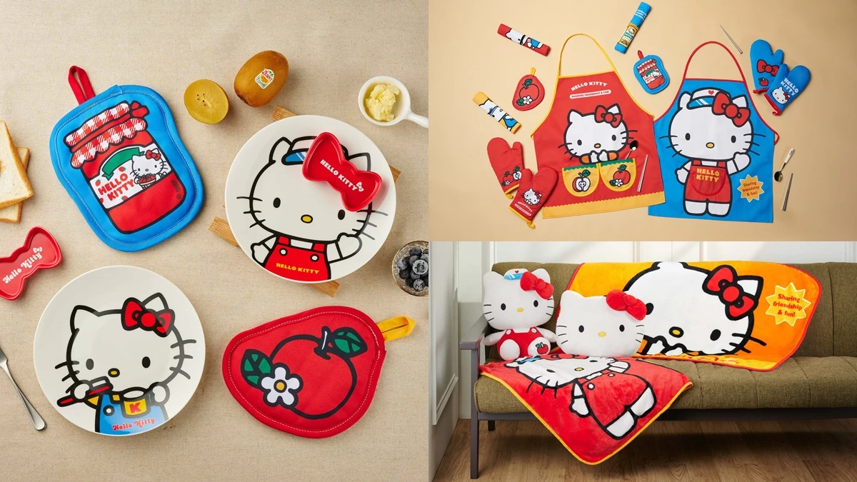全聯Hello Kitty換購活動來了!9大超萌凱蒂貓日用品,餐盤毛毯都想收
