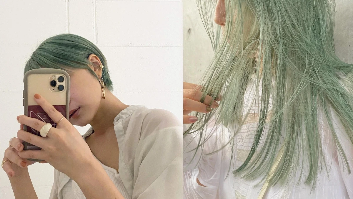 夏季髮色推薦:搶眼通透感Pale Mint!日本超流行你敢挑戰嗎?