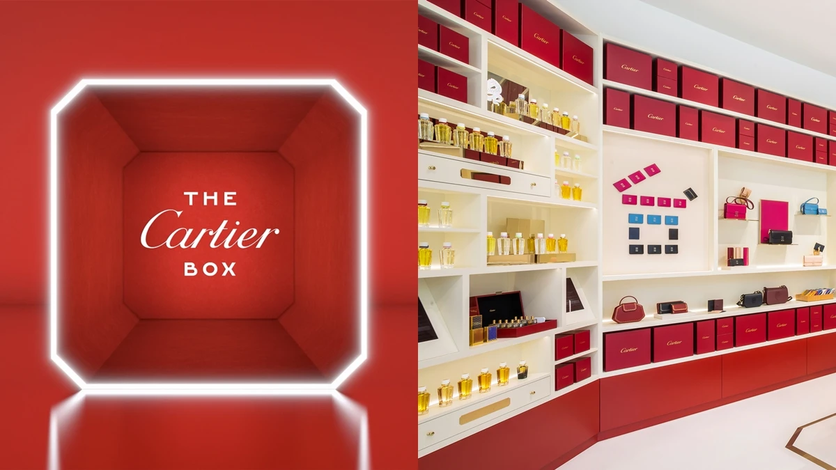 Cartier Box限定店開張!紅盒牆面、最齊全生活擺件、限定包款都在此