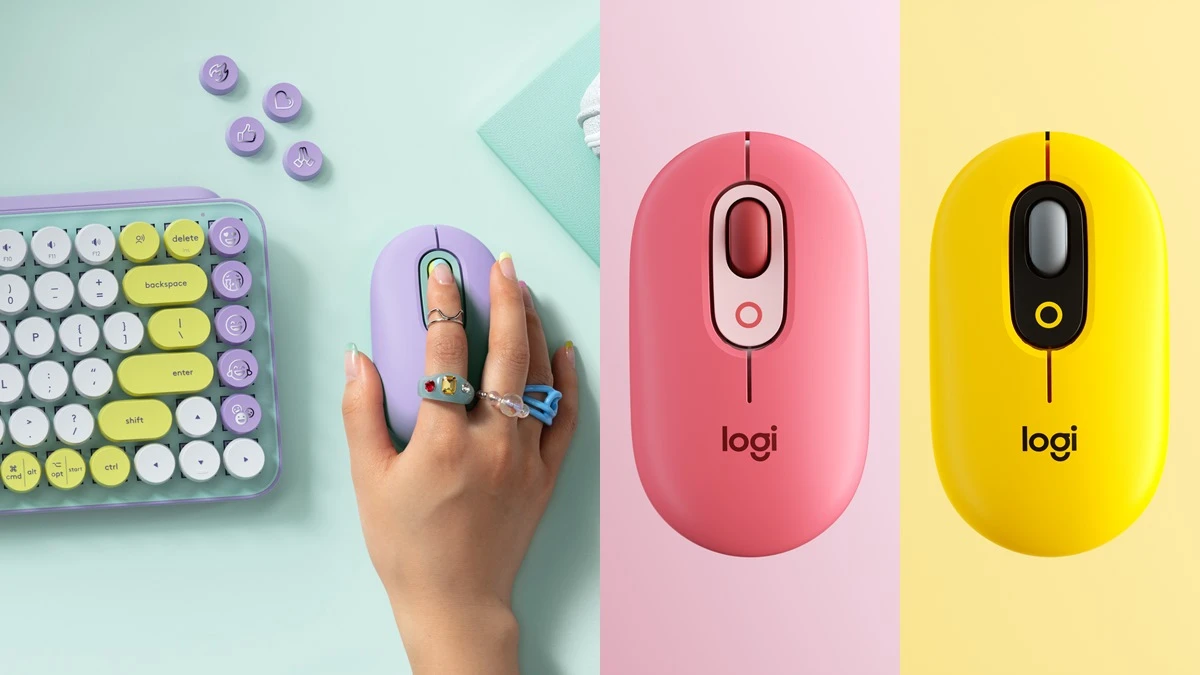 Logitech羅技POP MOUSE無線藍牙滑鼠亮點公開!超靜音,還可自訂EMOJI符號