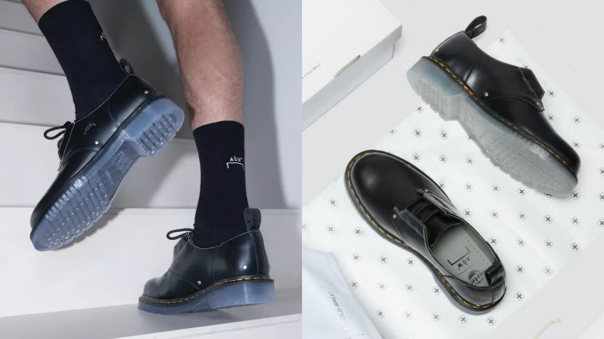 Dr. Martens X英國潮牌ACW*冰晶藍鞋底聯名馬汀鞋！開賣日+購買方式一次看