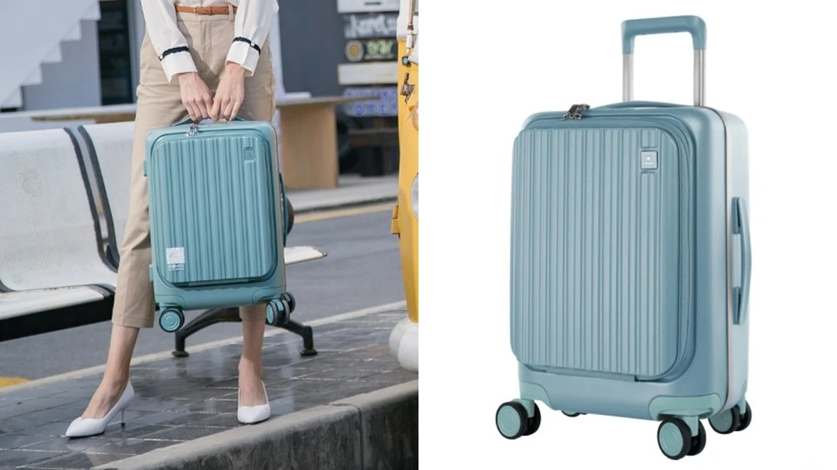 CROWN BOXY全新行李箱登場！絕美「鼠尾草綠」新色，輕旅行時髦配件就是它