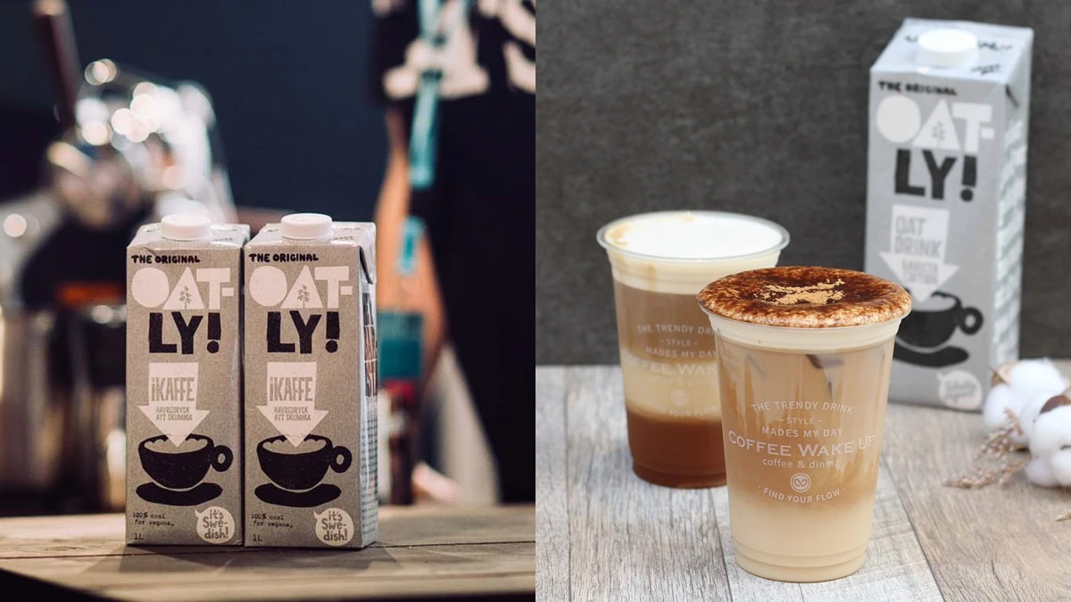 OATLY燕麥奶聯名特調來了!攜手北中南4家人氣咖啡廳,推出期間限定燕麥奶新口味