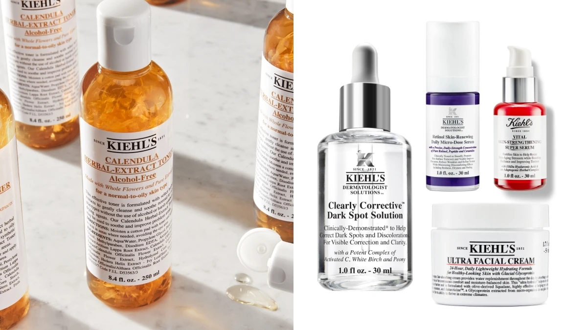 Kiehl’s 2021熱賣Top 5：金盞花化妝水最推薦、A醇精華一上市就入榜