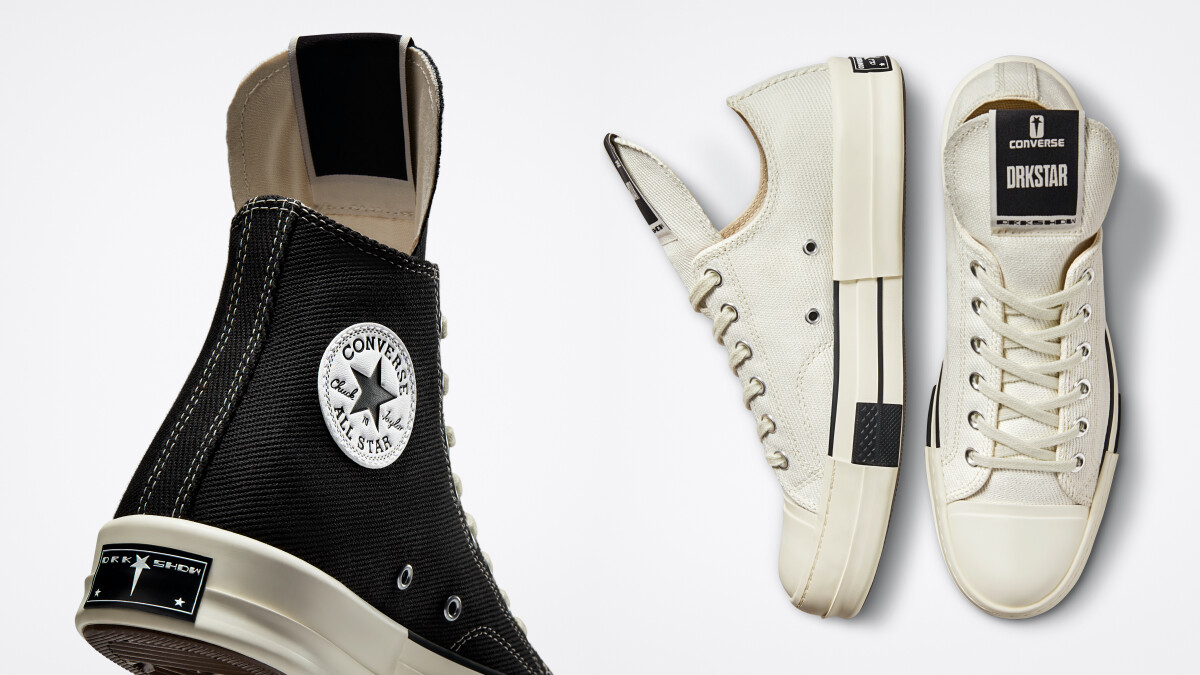 Converse X Rick Owens第二彈聯名來了!回歸橡膠圓頭、還有後背包+棒球帽新品(附售價