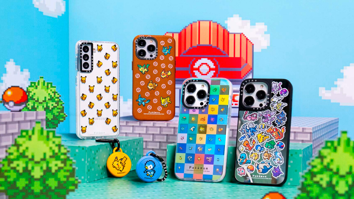 CASETiFY X Pokémon聯名大玩懷舊風：「Pixel Art」點陣圖系列超吸睛！