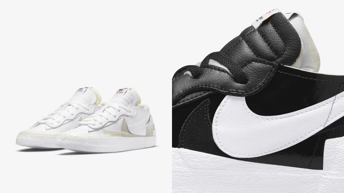 Nike Blazer X Sacai聯名倒數開賣!全新球鞋、2大配色、人人有機會4千入手
