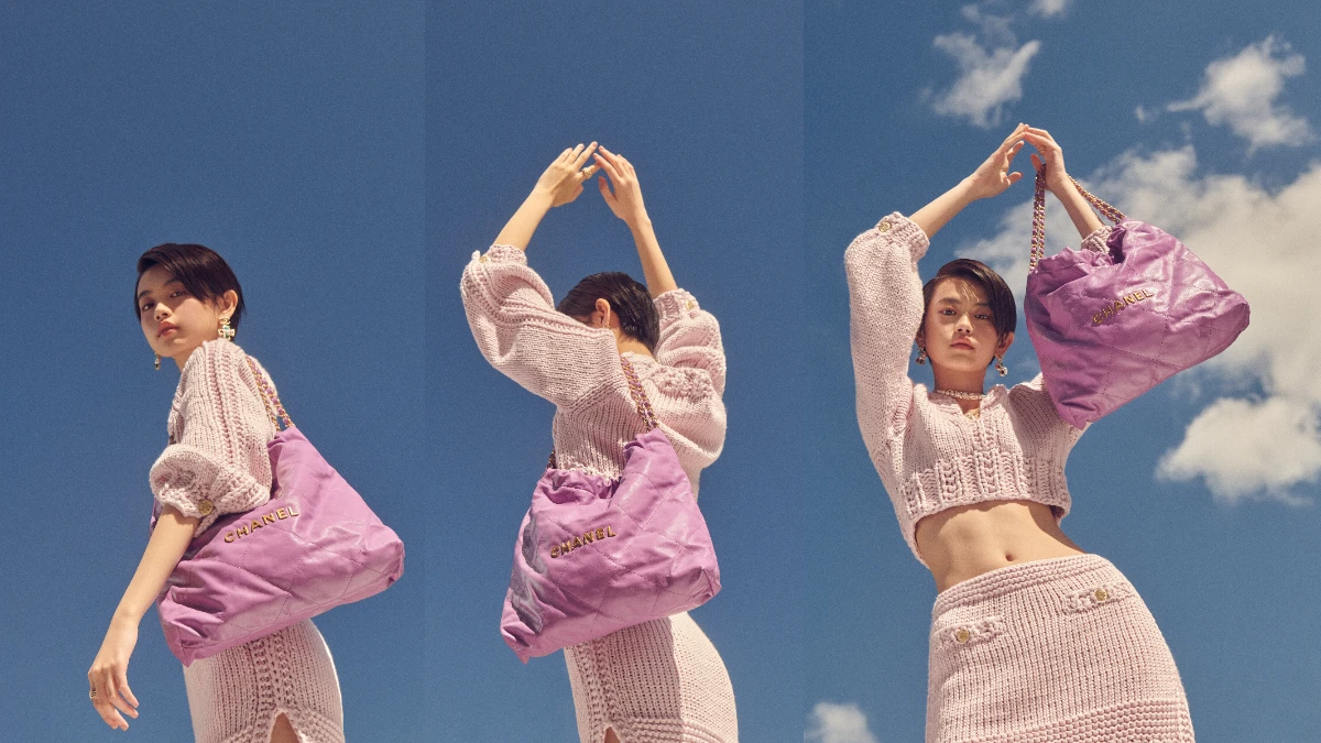 The women in CHANEL 22!以極具意義的數字密碼化為經典新包款22包,賦予新世代女子自由不受拘束的精彩魅力!