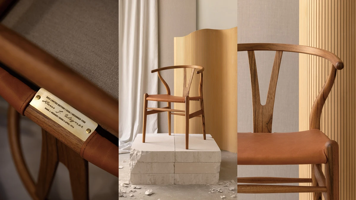 Y-Chair世界上最美的椅子！名椅大師Hans J. Wegner生日限定版珍藏問世