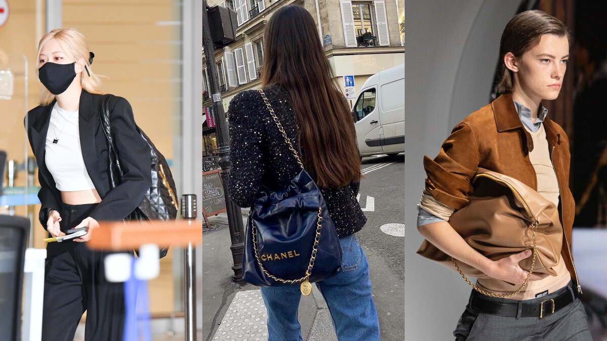 大包才實用!2022七款大包推薦:Chanel爆款22、Saint Laurent格紋肩背包