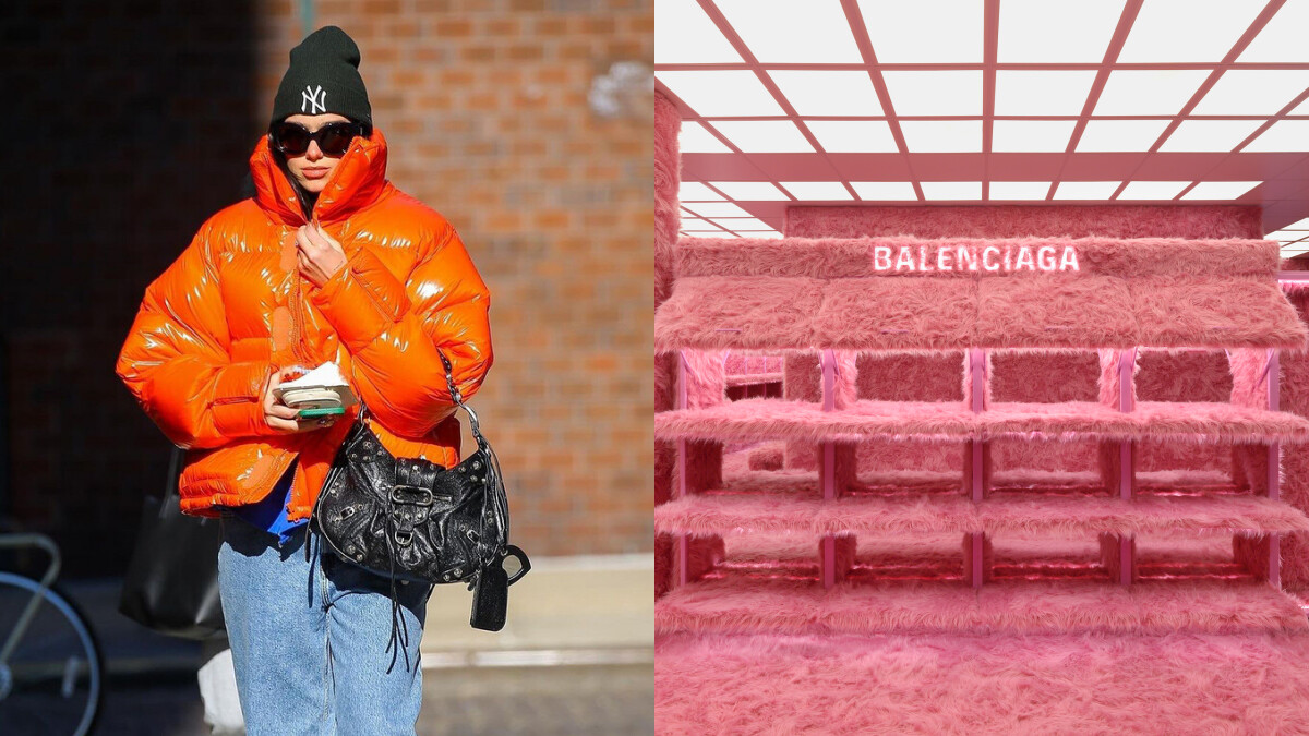 Balenciaga可頌包人人搶著入手!Le Cagole限時客製化服務+粉色毛絨新店裝