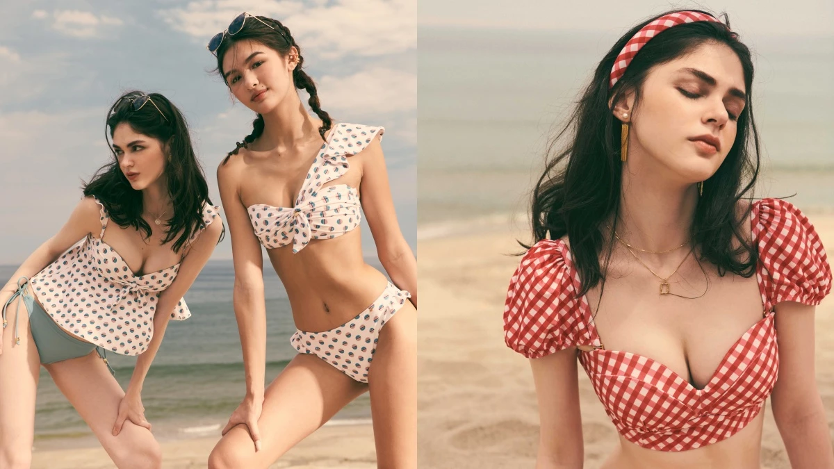 Wave Shine 2022春夏泳裝3款新品推薦，多了格紋、印花不只性感還很可愛