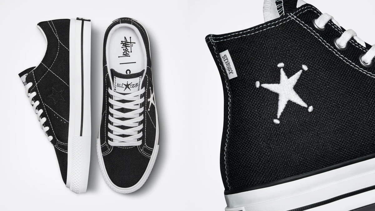 Stüssy X Converse聯名系列推出Chuck 70、One Star，台灣這天正式開賣