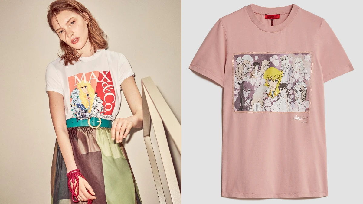 MAX&Co. x 凡爾賽玫瑰 聯名系列登場,經典漫畫人物、性別流動...打造復古個性面貌