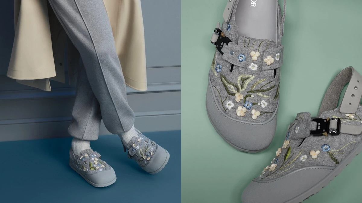 Dior by Birkenstock勃肯聯名系列將登台!特里亞農灰、Oblique老花圖案、Dior金屬鎖釦…亮點有這些
