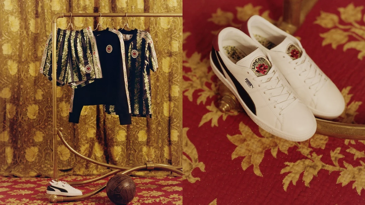 Puma X Liberty聯名熱賣到推出第三波!夏日必備的刺繡小白鞋不搶不行