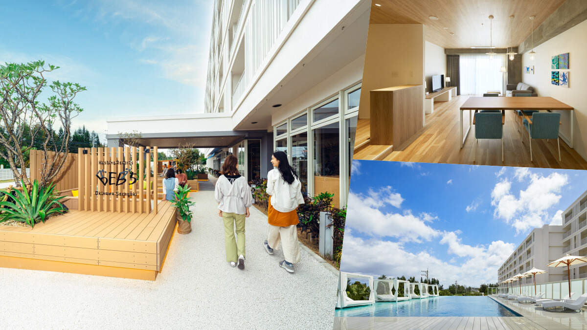 星野集團最新力作「BEB5沖繩瀨良垣」七月開幕，是以自由為本的青年公寓式旅館