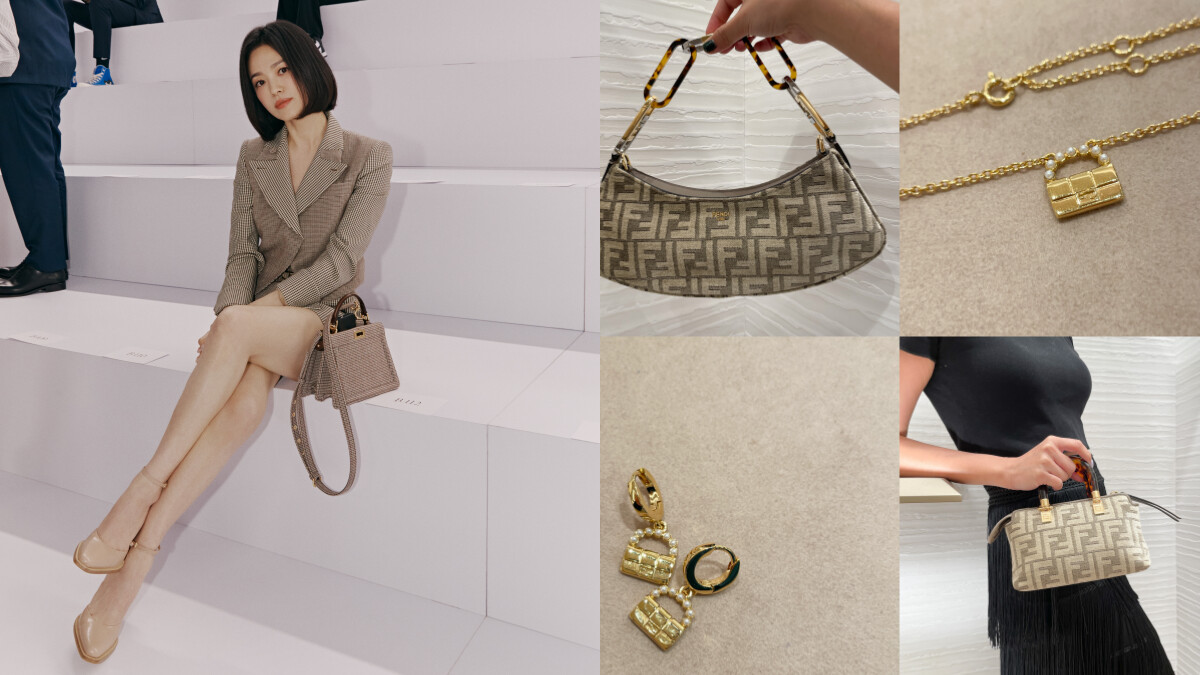 Fendi 22秋冬新品登場:宋慧喬長腿跟鞋、新包O’Lock Swing腋下包…春夏也能穿的單品推薦